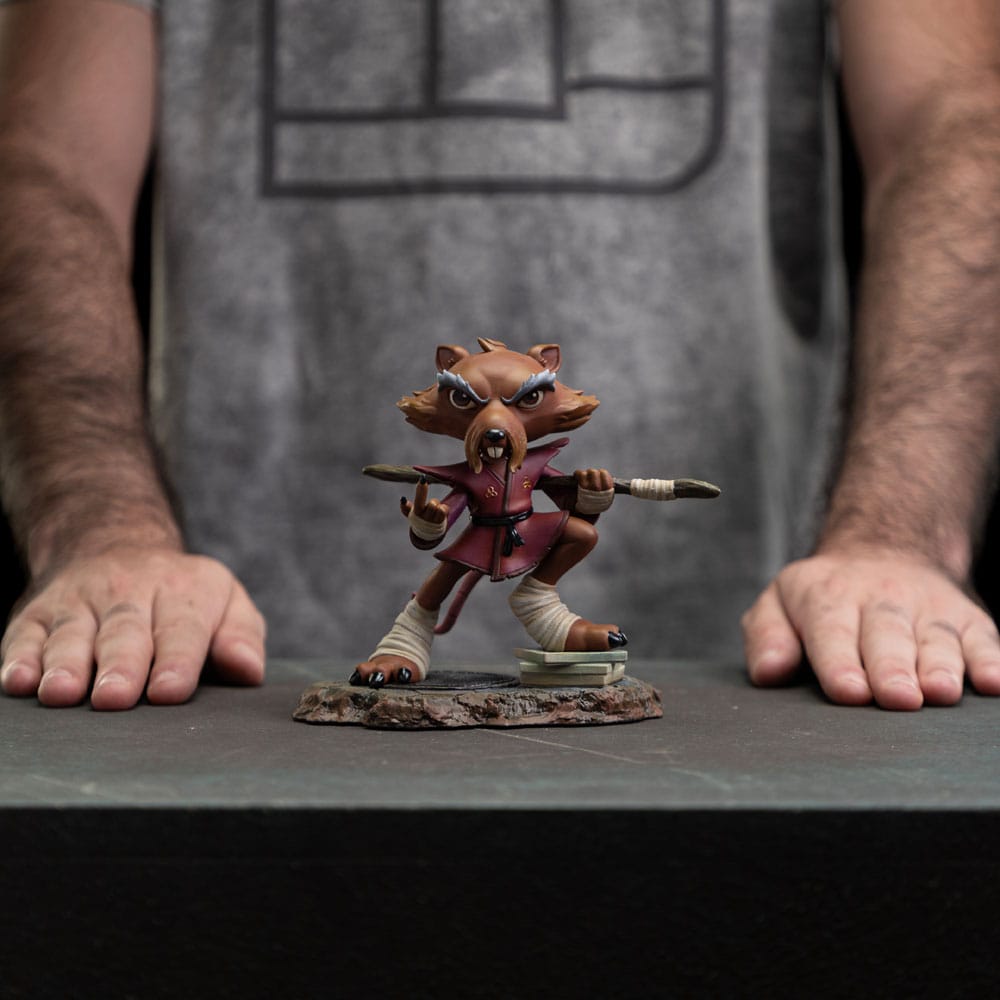 Iron Studios Teenage Mutant Ninja Turtles MiniCo Master Splinter Figure