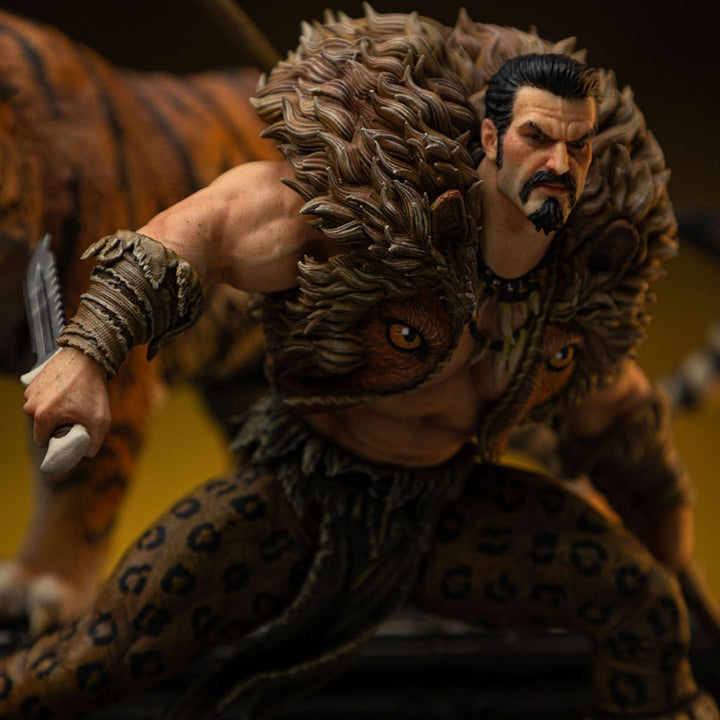 Iron Studios Marvel Spider-Man vs Villains Battle Diorama Series Kraven 1/10 Art Scale Limited Edition Statue