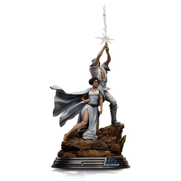 Iron Studio Star Wars: A New Hope Luke and Leia Deluxe 1/10 Art Scale Limited Edition Statue