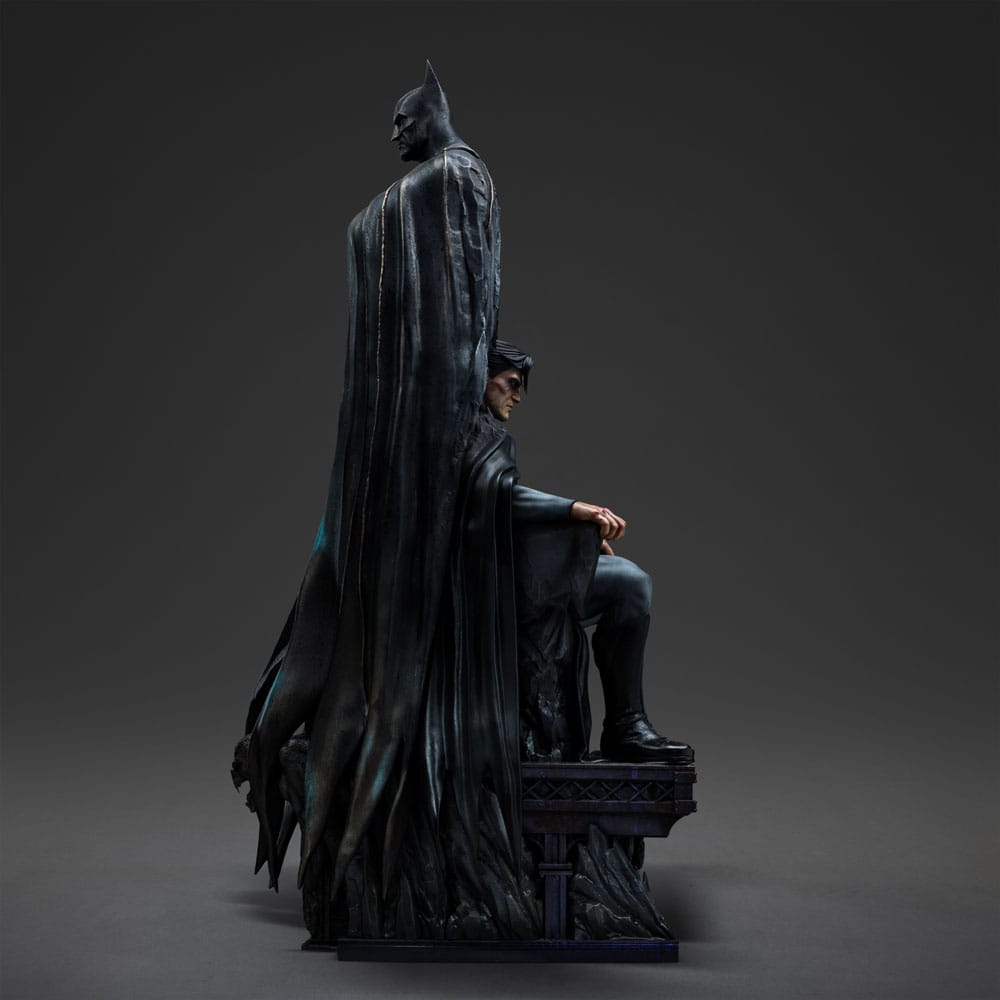 Iron Studios DC Comics Legacy Replica Batman and Bruce Wayne 1/4 Scale Limited Edition Statue