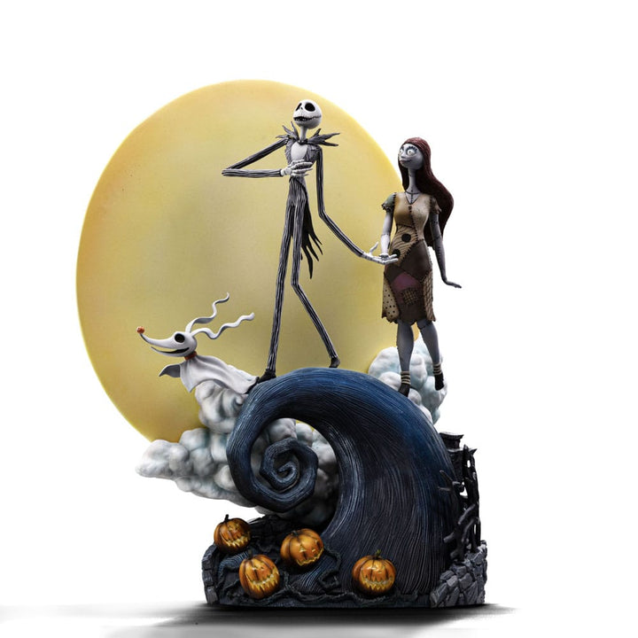 Iron Studios The Nightmare Before Christmas Jack and Sally 1/10 Deluxe Art Scale Limited Edition Statue