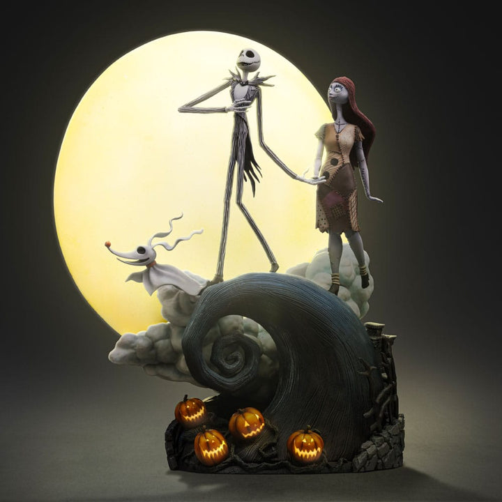 Iron Studios The Nightmare Before Christmas Jack and Sally 1/10 Deluxe Art Scale Limited Edition Statue