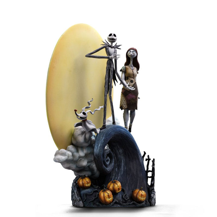 Iron Studios The Nightmare Before Christmas Jack and Sally 1/10 Deluxe Art Scale Limited Edition Statue