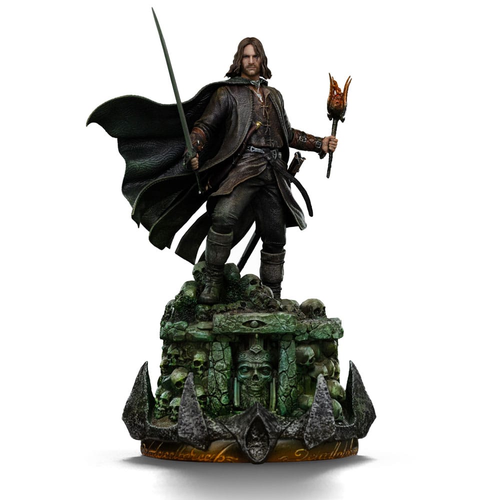 The Lord of the Rings Aragorn Unleashed Art Scale Statue Thirty One Centimeters