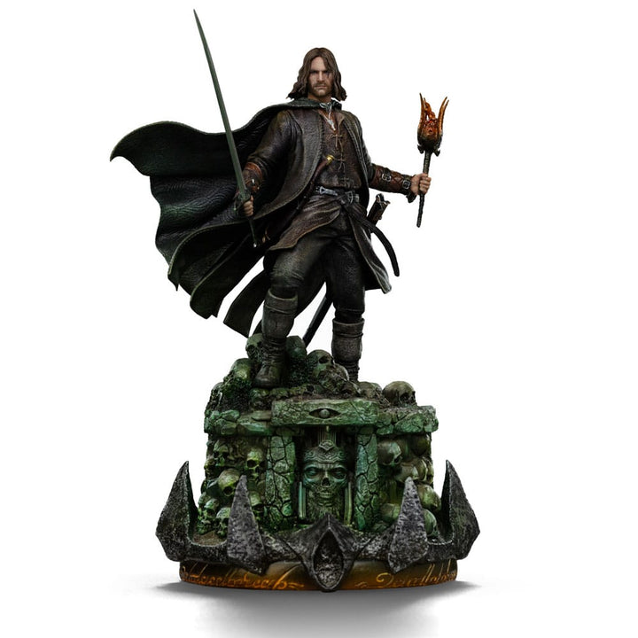 The Lord of the Rings Aragorn Unleashed Art Scale Statue Thirty One Centimeters