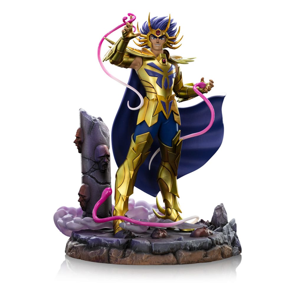 Saint Seiya Cancer Deathmask Art Scale Statue 110 23 cm