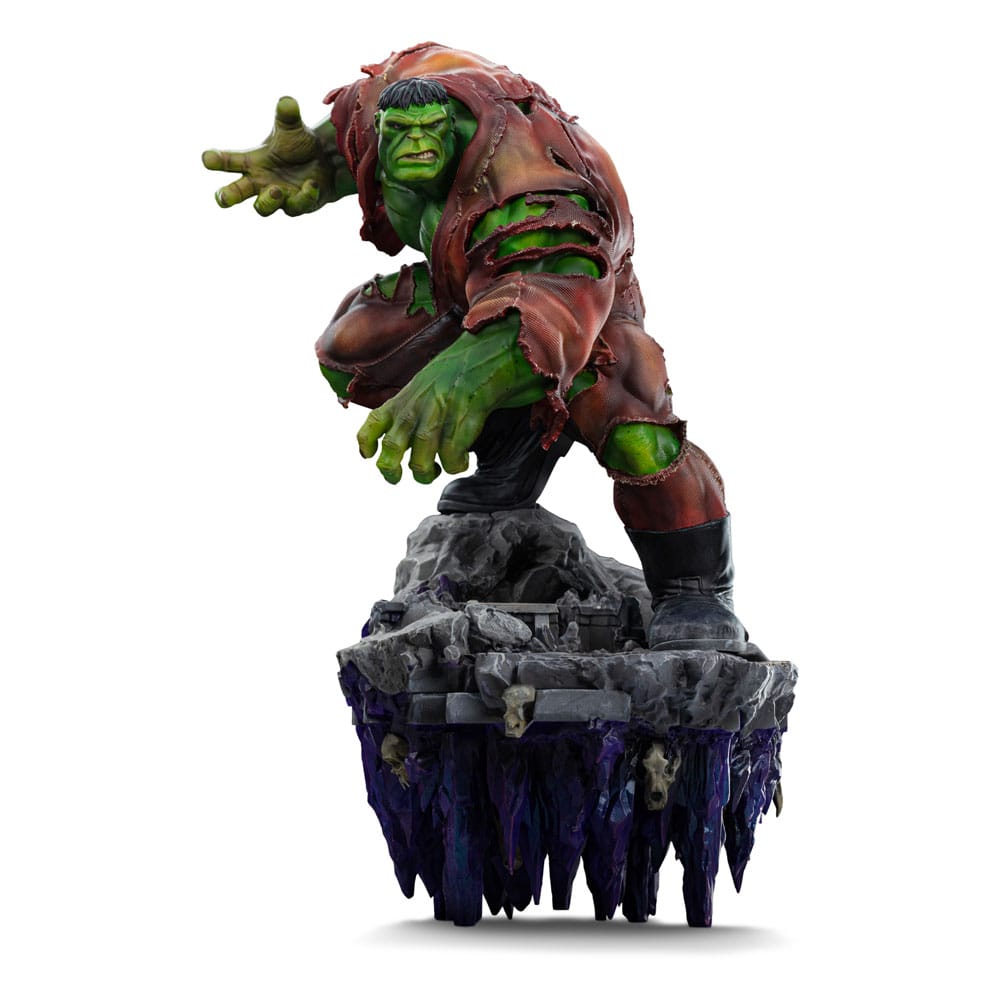 Marvel Hulk Infinity Gauntlet Art Scale Statue 110 Deluxe Diorama 32 cm