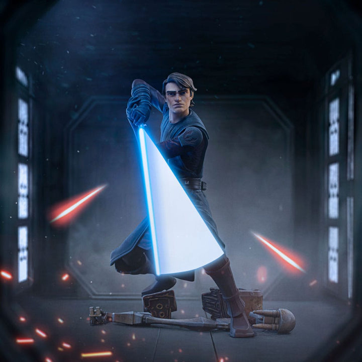 Iron Studios Star Wars: The Clone Wars Anakin Skywalker 1/10 Art Scale Limited Edition Statue