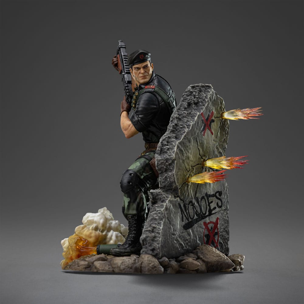 GI Joe Flint Art Scale Statue Nineteen Centimeters