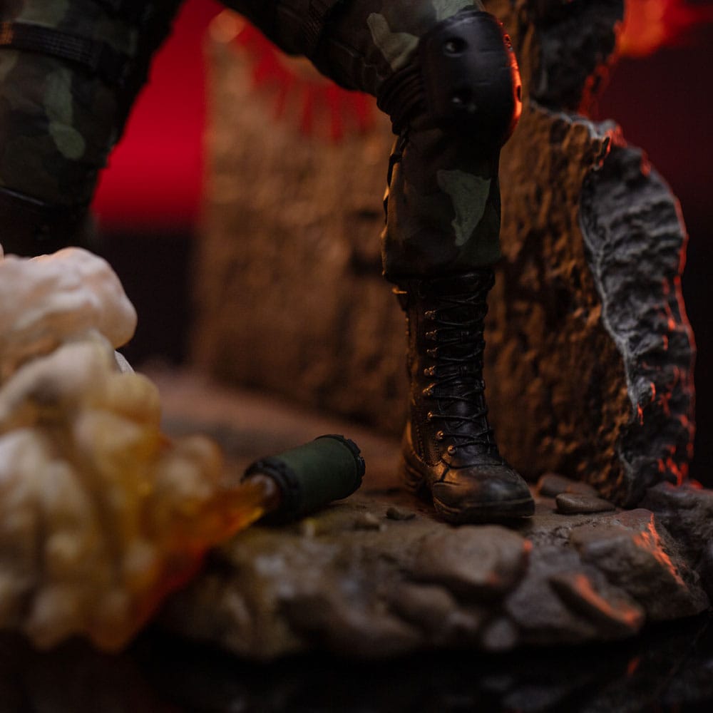 GI Joe Flint Art Scale Statue Nineteen Centimeters