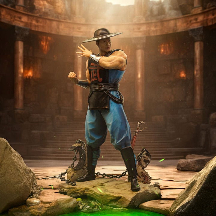 Mortal Kombat Kung Lao Art Scale Statue Twenty Four Centimeters