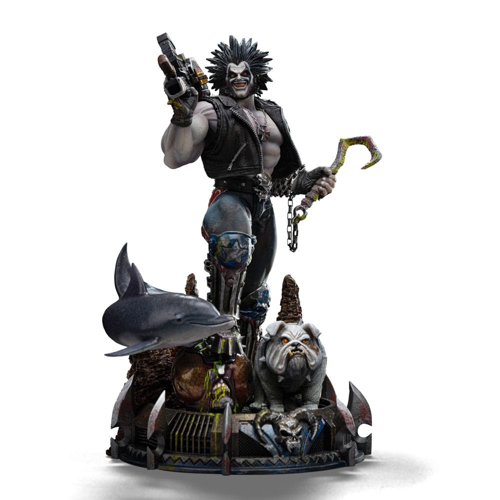 DC Comics Lobo Unleashed Art Scale Statue Twenty Four Centimeters