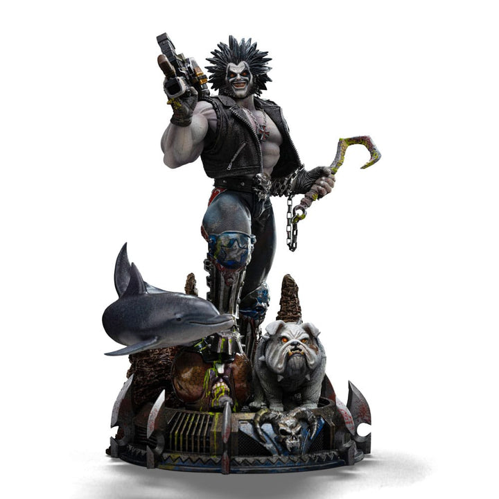 DC Comics Lobo Unleashed Art Scale Statue Twenty Four Centimeters