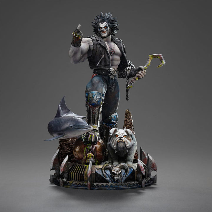 DC Comics Lobo Unleashed Art Scale Statue Twenty Four Centimeters
