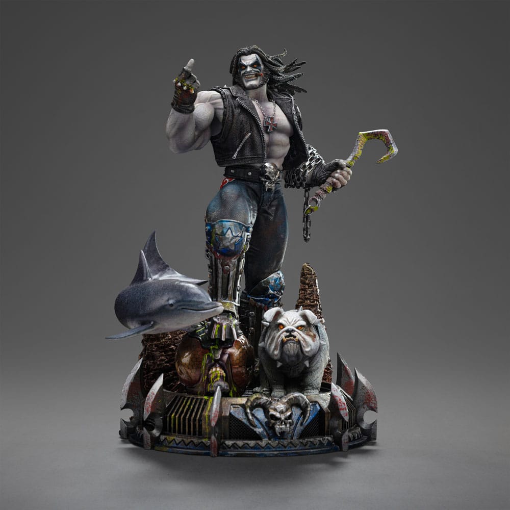 DC Comics Lobo Unleashed Art Scale Statue Twenty Four Centimeters