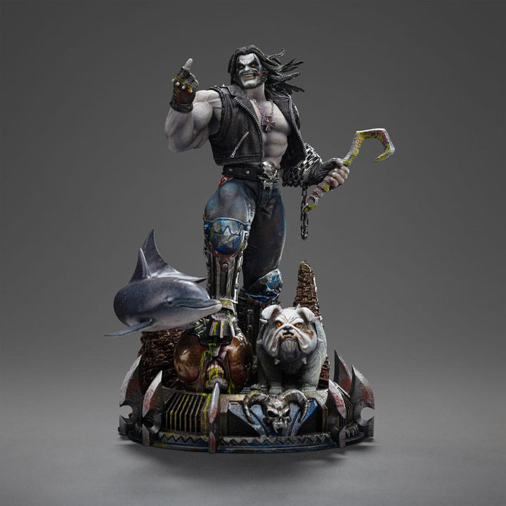 DC Comics Lobo Unleashed Art Scale Statue Twenty Four Centimeters