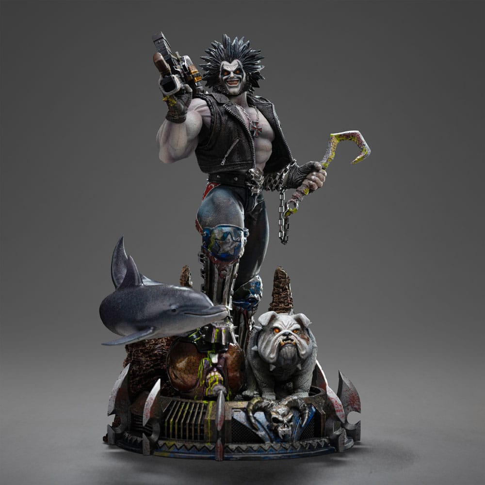 DC Comics Lobo Unleashed Art Scale Statue Twenty Four Centimeters