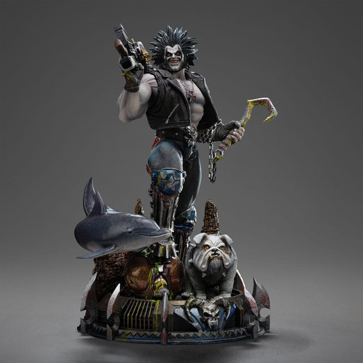 DC Comics Lobo Unleashed Art Scale Statue Twenty Four Centimeters