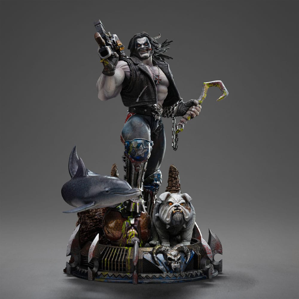 DC Comics Lobo Unleashed Art Scale Statue Twenty Four Centimeters