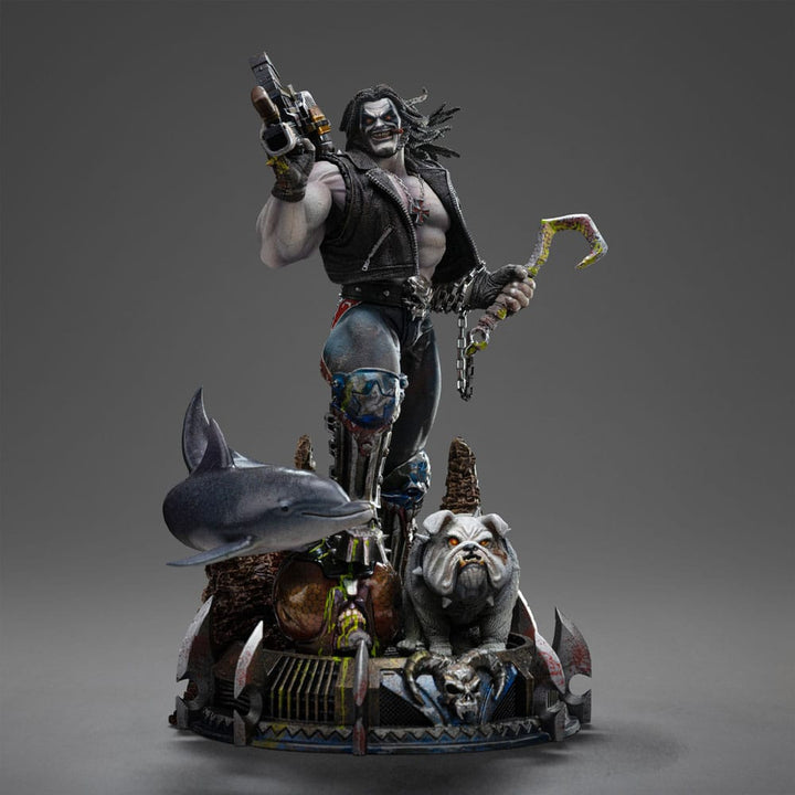 DC Comics Lobo Unleashed Art Scale Statue Twenty Four Centimeters