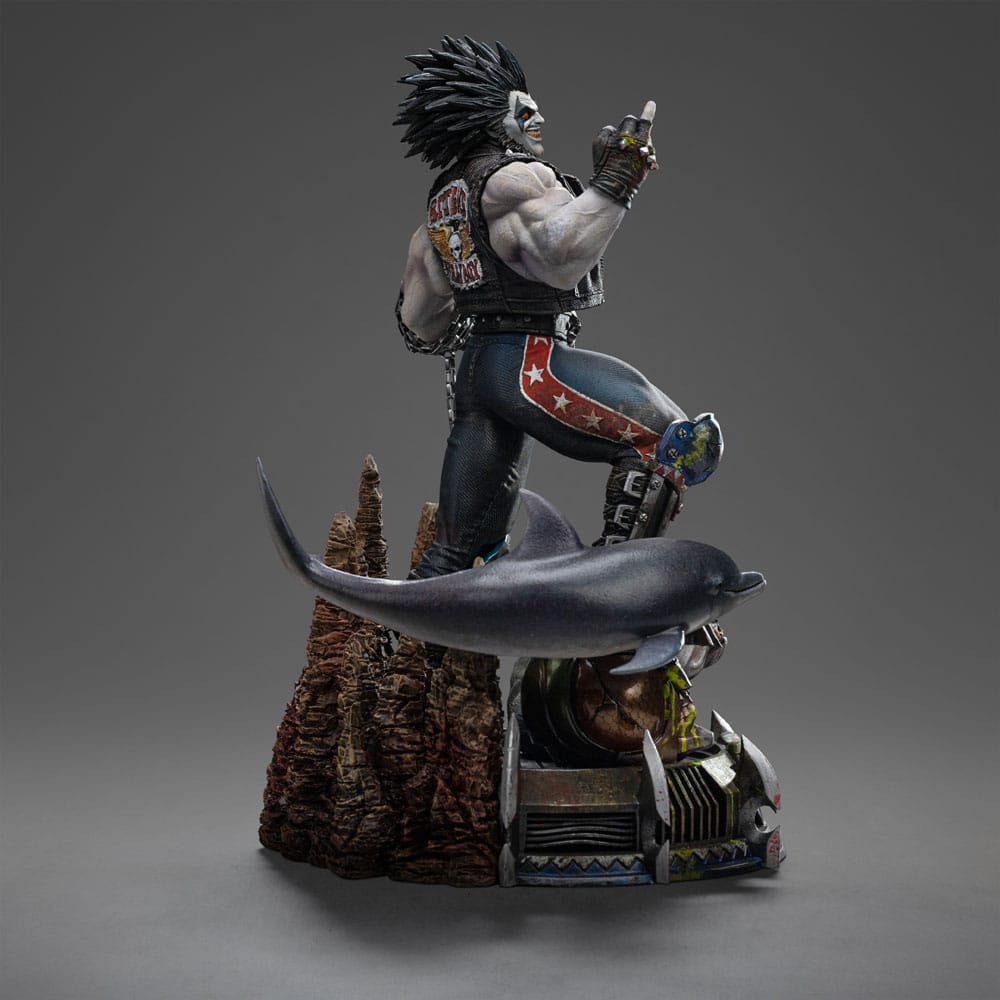 DC Comics Lobo Unleashed Art Scale Statue Twenty Four Centimeters