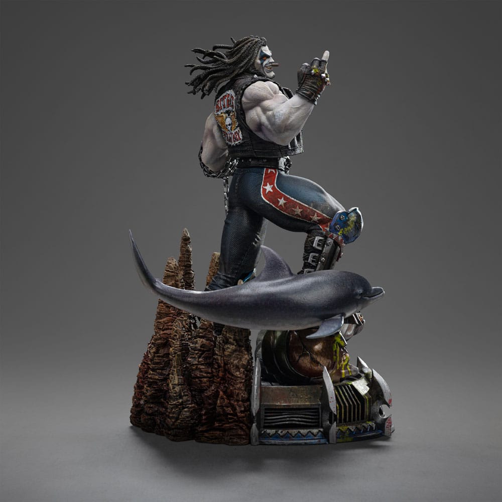 DC Comics Lobo Unleashed Art Scale Statue Twenty Four Centimeters