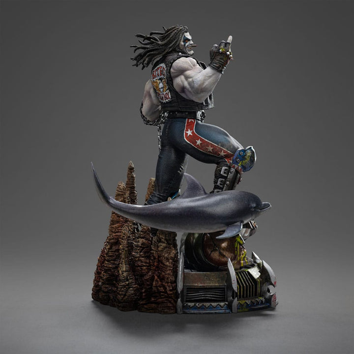 DC Comics Lobo Unleashed Art Scale Statue Twenty Four Centimeters