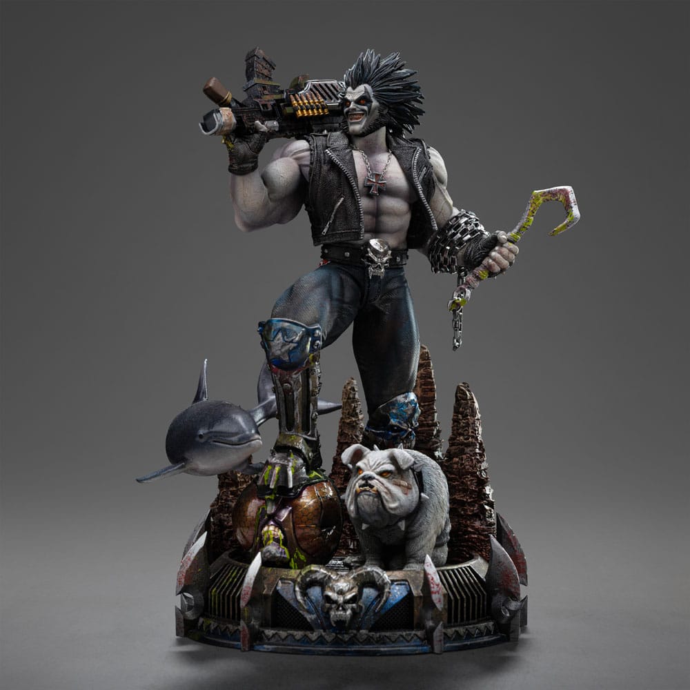 DC Comics Lobo Unleashed Art Scale Statue Twenty Four Centimeters