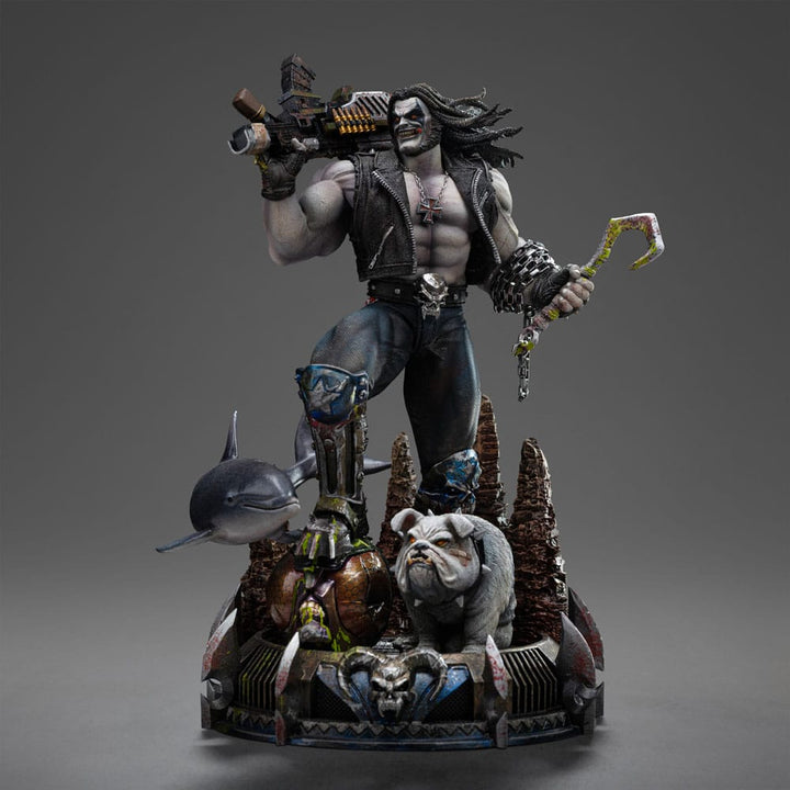 DC Comics Lobo Unleashed Art Scale Statue Twenty Four Centimeters