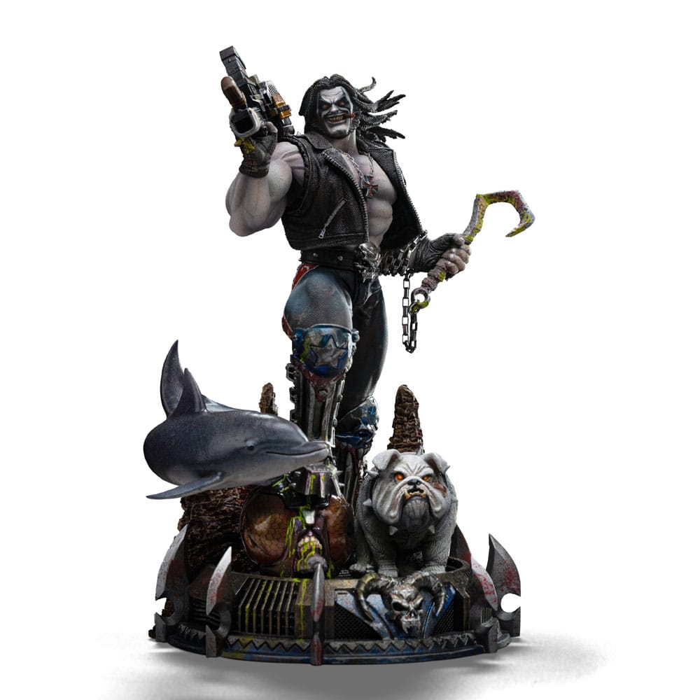 DC Comics Lobo Unleashed Art Scale Statue Twenty Four Centimeters