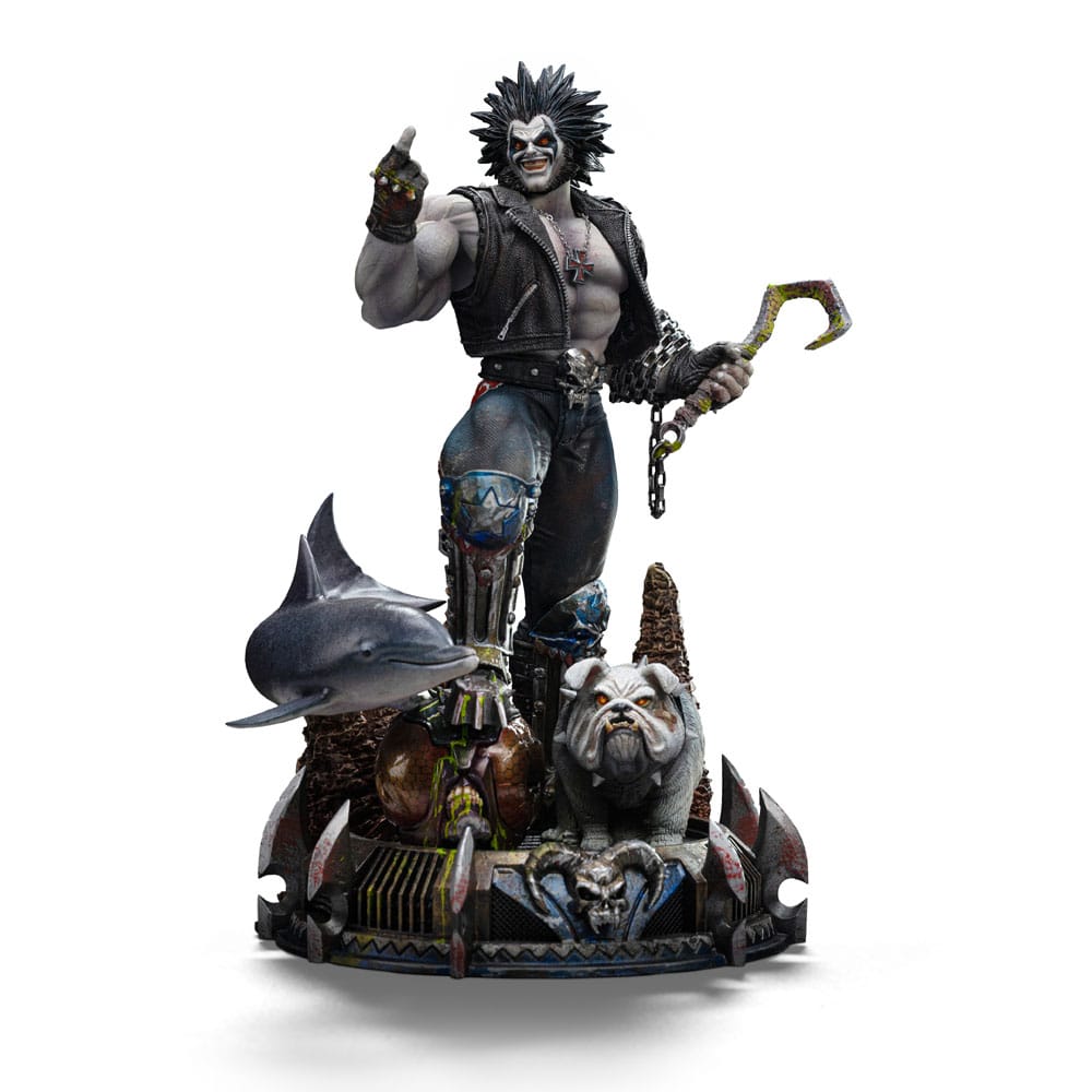 DC Comics Lobo Unleashed Art Scale Statue Twenty Four Centimeters
