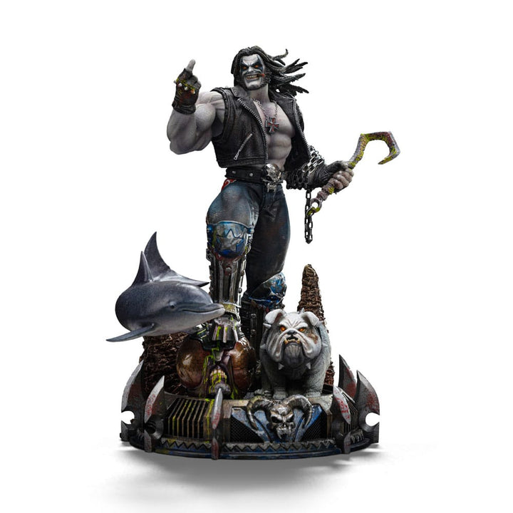 DC Comics Lobo Unleashed Art Scale Statue Twenty Four Centimeters