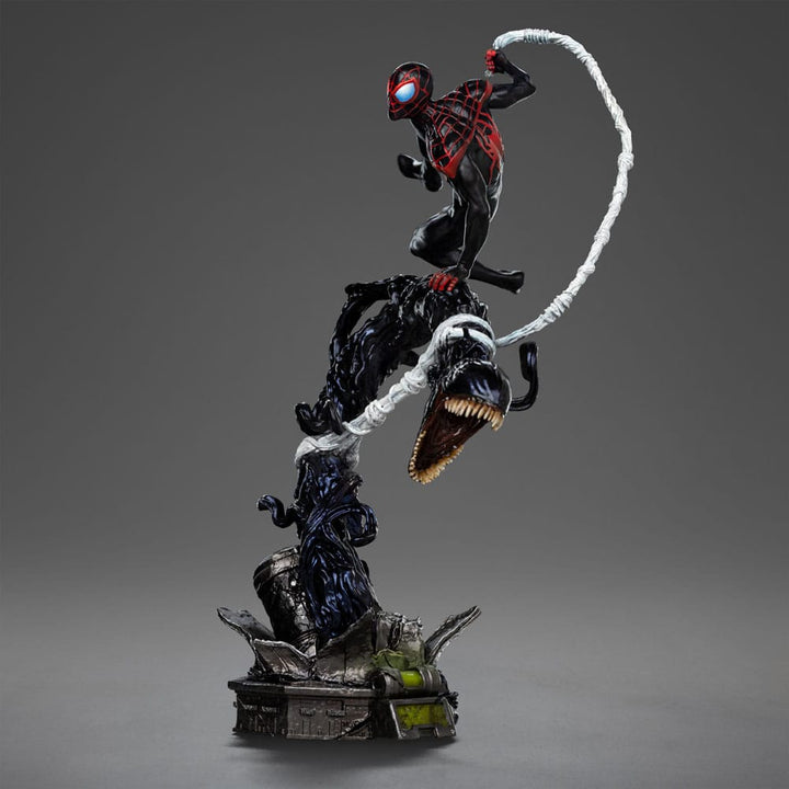 SpiderMan Miles Morales Villains Diorama BDS Art Scale Statue Thirty Two Centimeters