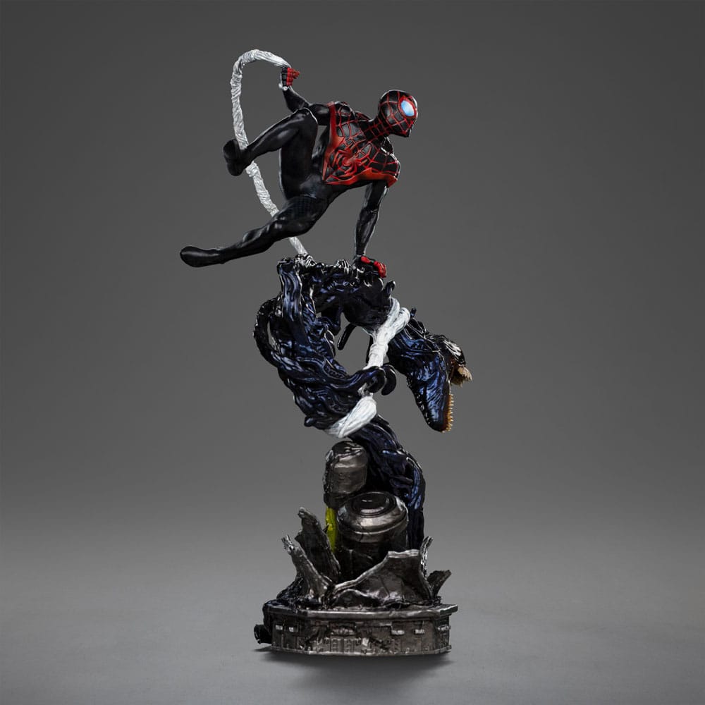 SpiderMan Miles Morales Villains Diorama BDS Art Scale Statue Thirty Two Centimeters