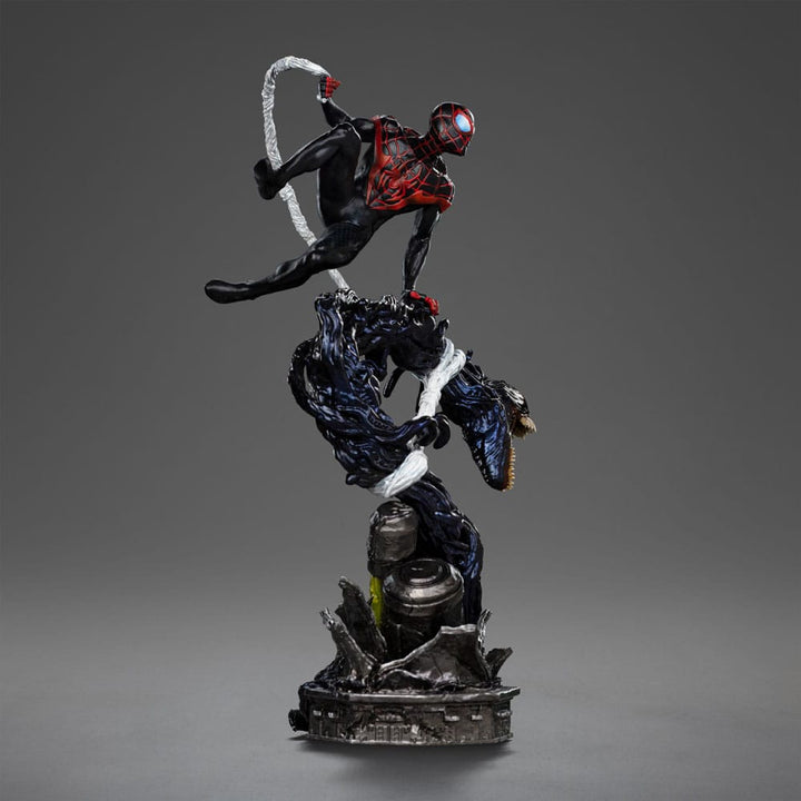 SpiderMan Miles Morales Villains Diorama BDS Art Scale Statue Thirty Two Centimeters