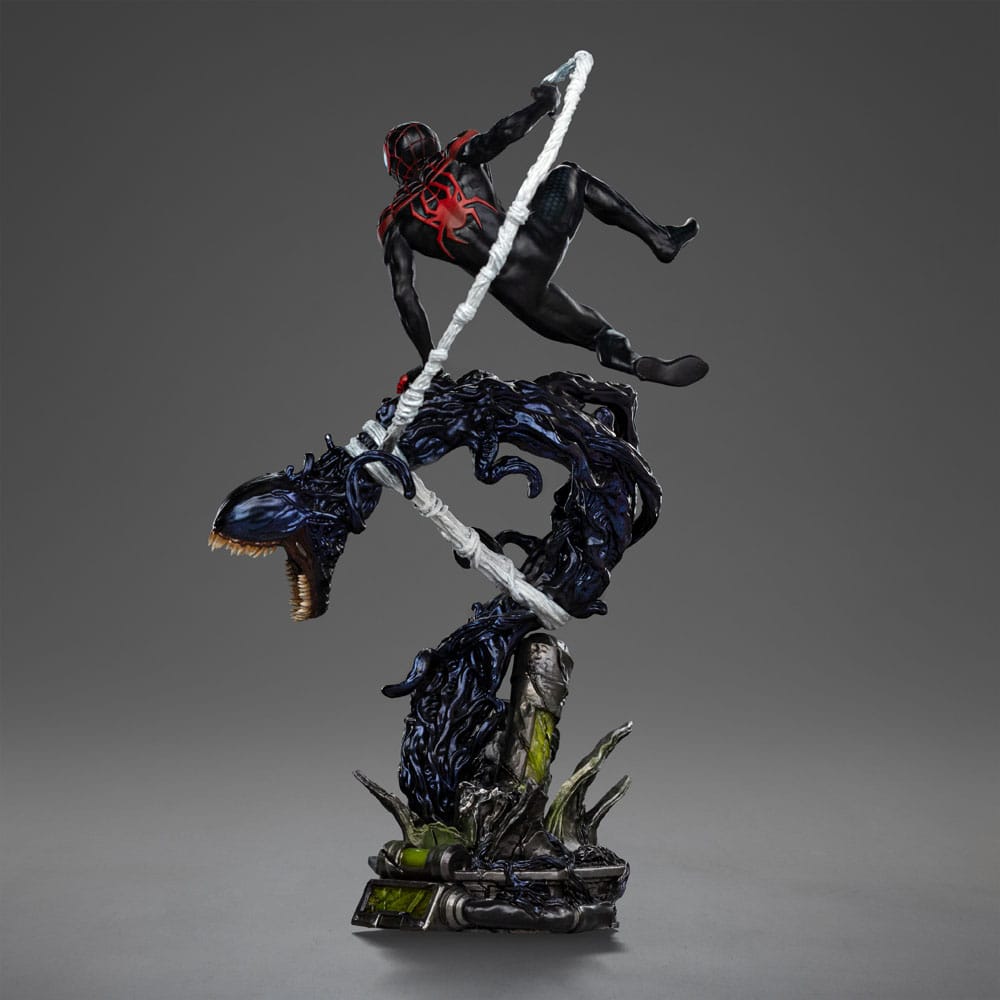 SpiderMan Miles Morales Villains Diorama BDS Art Scale Statue Thirty Two Centimeters
