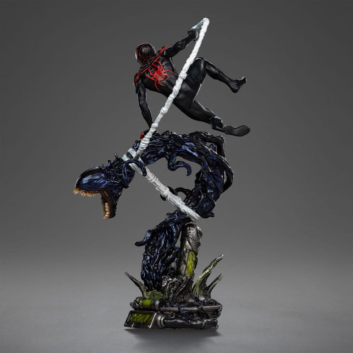 SpiderMan Miles Morales Villains Diorama BDS Art Scale Statue Thirty Two Centimeters