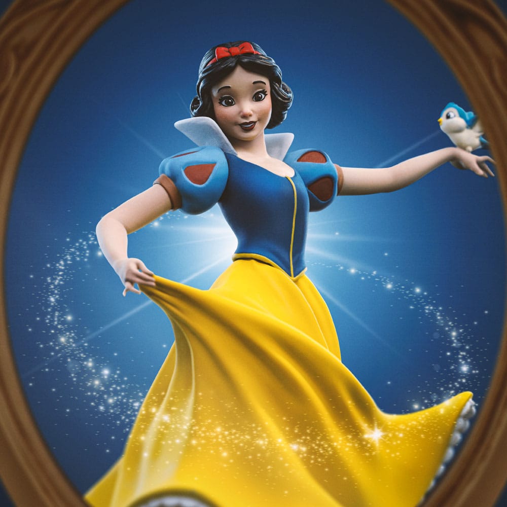 Snow White and the Seven Dwarves Snow White and Dopey Art Scale Statue Twenty One Centimeters