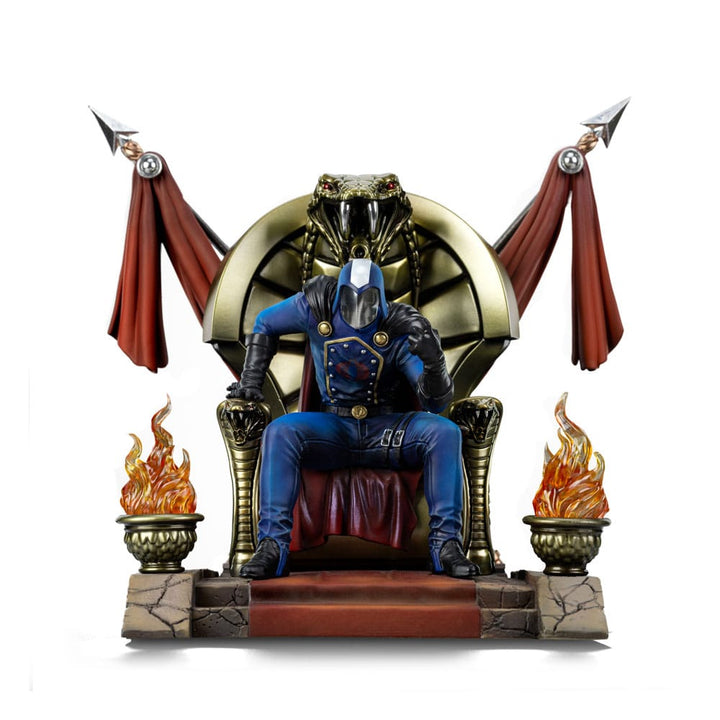 Iron Studios G.I. Joe Cobra Commander 1/10 Deluxe Art Scale Limited Edition Statue