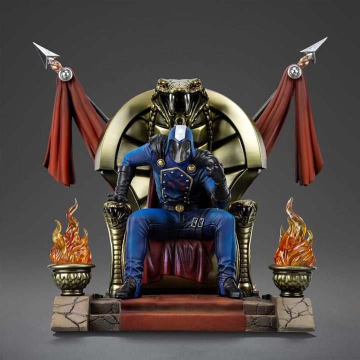 Iron Studios G.I. Joe Cobra Commander 1/10 Deluxe Art Scale Limited Edition Statue