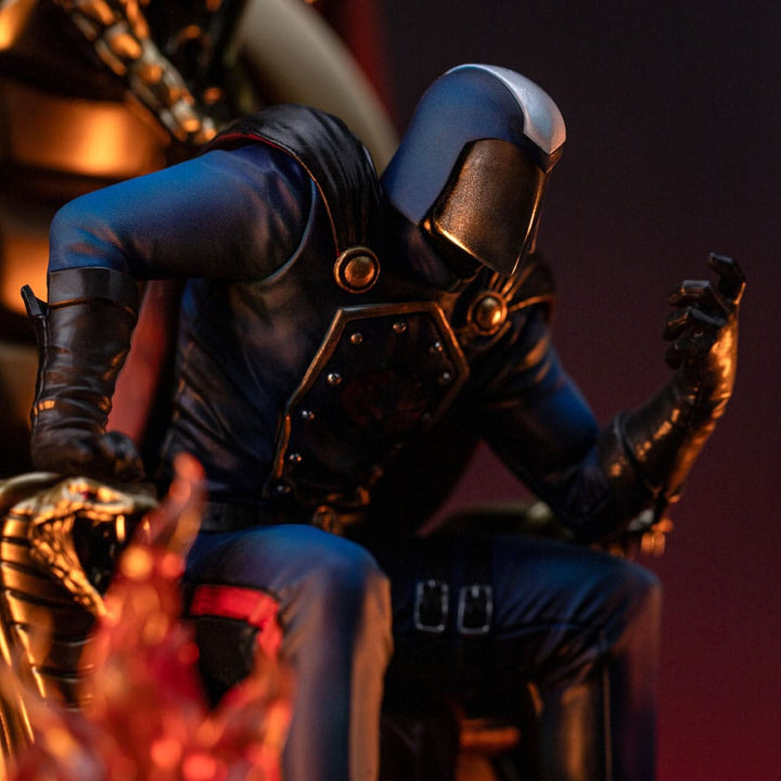 Iron Studios G.I. Joe Cobra Commander 1/10 Deluxe Art Scale Limited Edition Statue