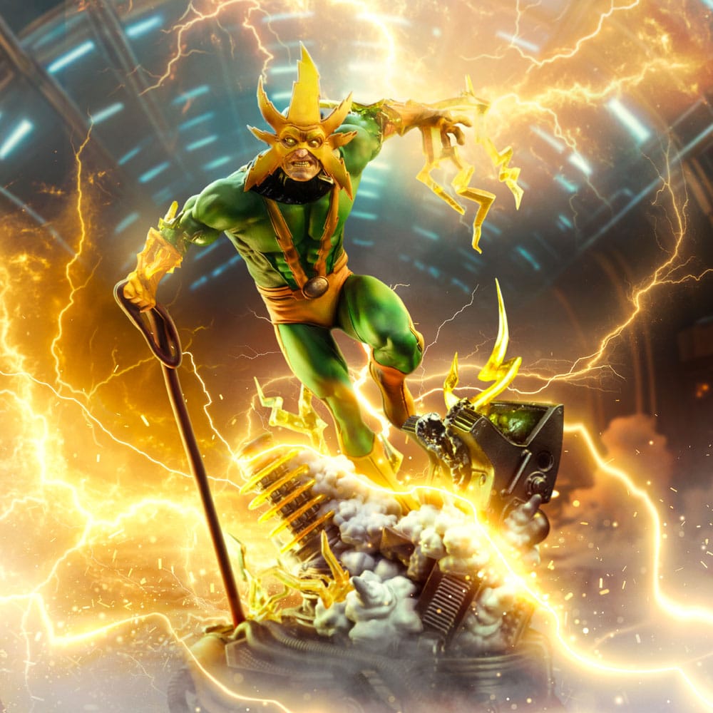 Iron Studios Marvel Spider-Man vs Villains Battle Diorama Series Electro 1/10 Art Scale Limited Edition Statue