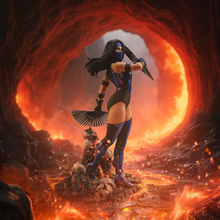 Iron Studios Kitana Mortal Kombat Klassic 1 10 Art Scale Limited Edition Statue