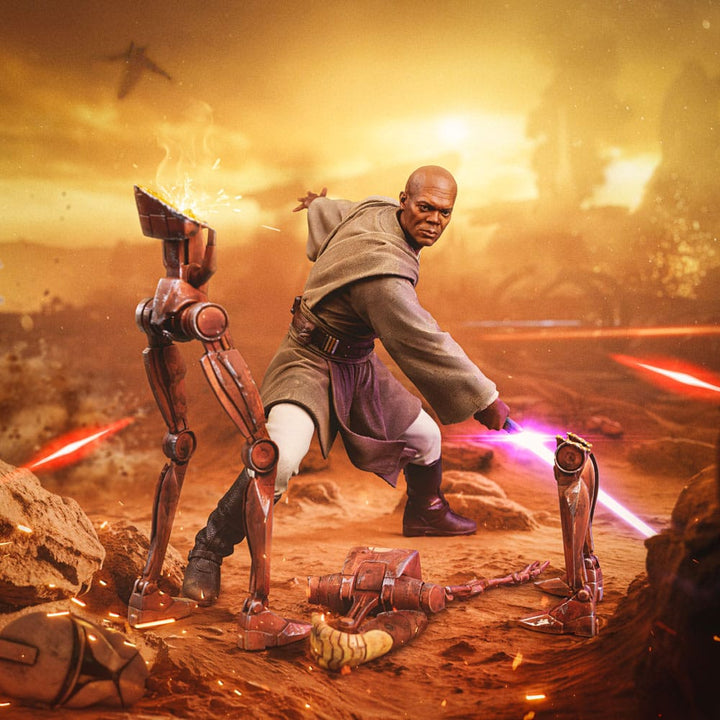 Iron Studios Mace Windu Star Wars 1/10 Scale Limited Edition Statue