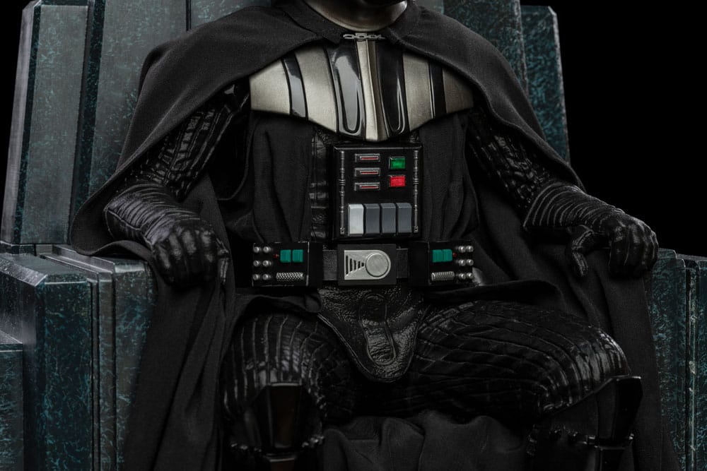 Star Wars Darth Vader on Throne Art Scale Statue 1 10 Scale 18 cm