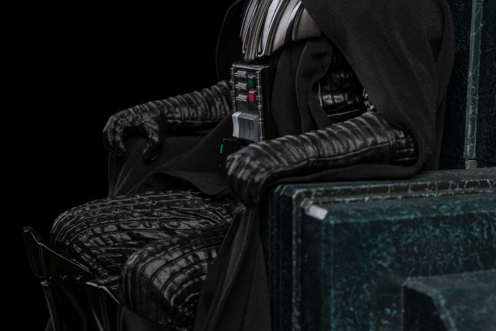 Star Wars Darth Vader on Throne Art Scale Statue 1 10 Scale 18 cm