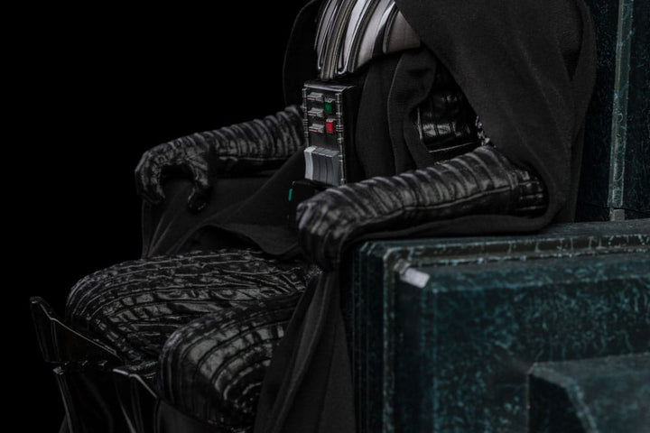 Star Wars Darth Vader on Throne Art Scale Statue 1 10 Scale 18 cm