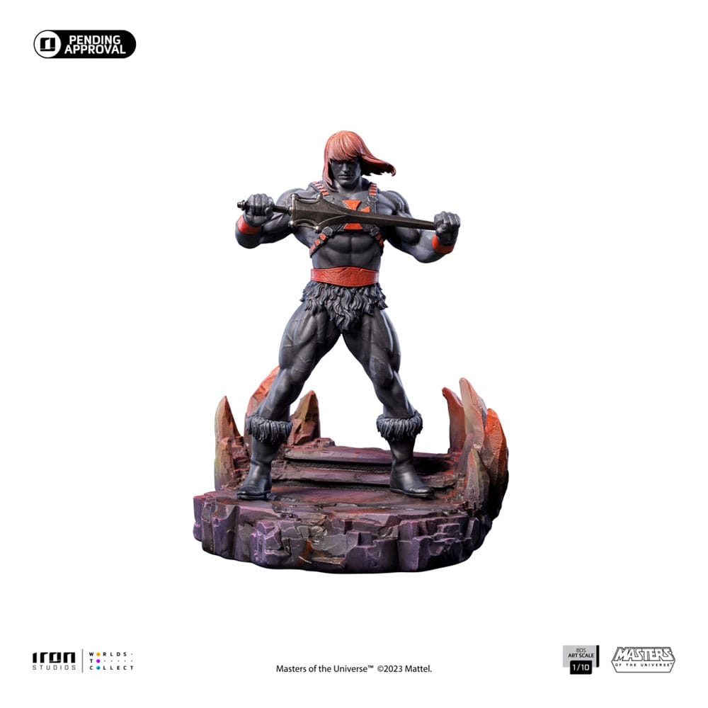 Masters of the Universe BDS Art Scale Statue Anti Eternia He Man Comics Version 1/10 Scale 21 cm
