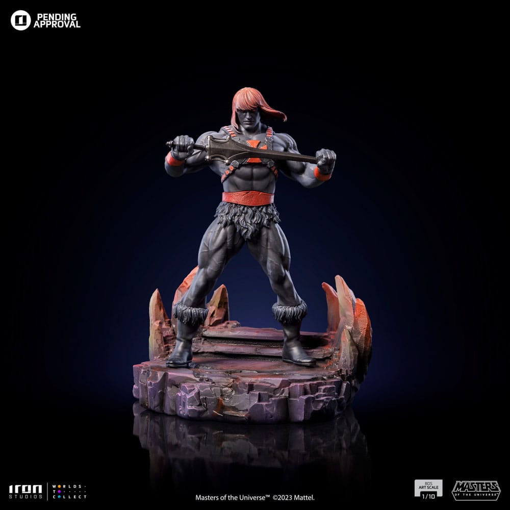 Masters of the Universe BDS Art Scale Statue Anti Eternia He Man Comics Version 1/10 Scale 21 cm