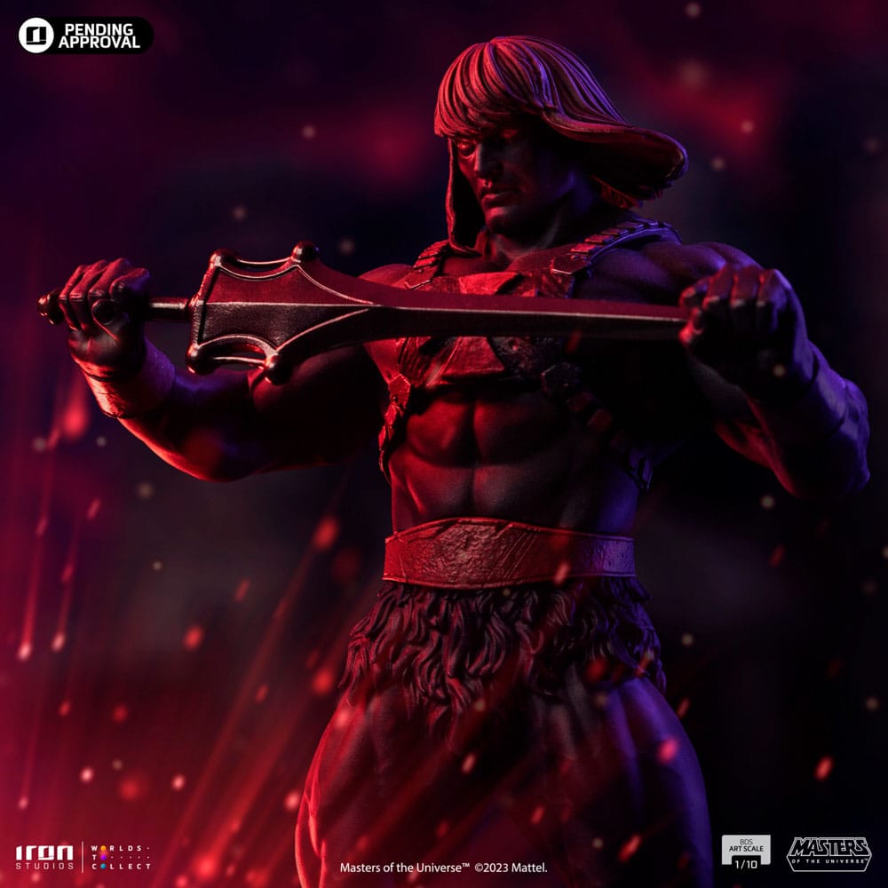 Masters of the Universe BDS Art Scale Statue Anti Eternia He Man Comics Version 1/10 Scale 21 cm